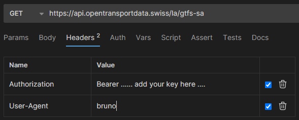 Add header fields.